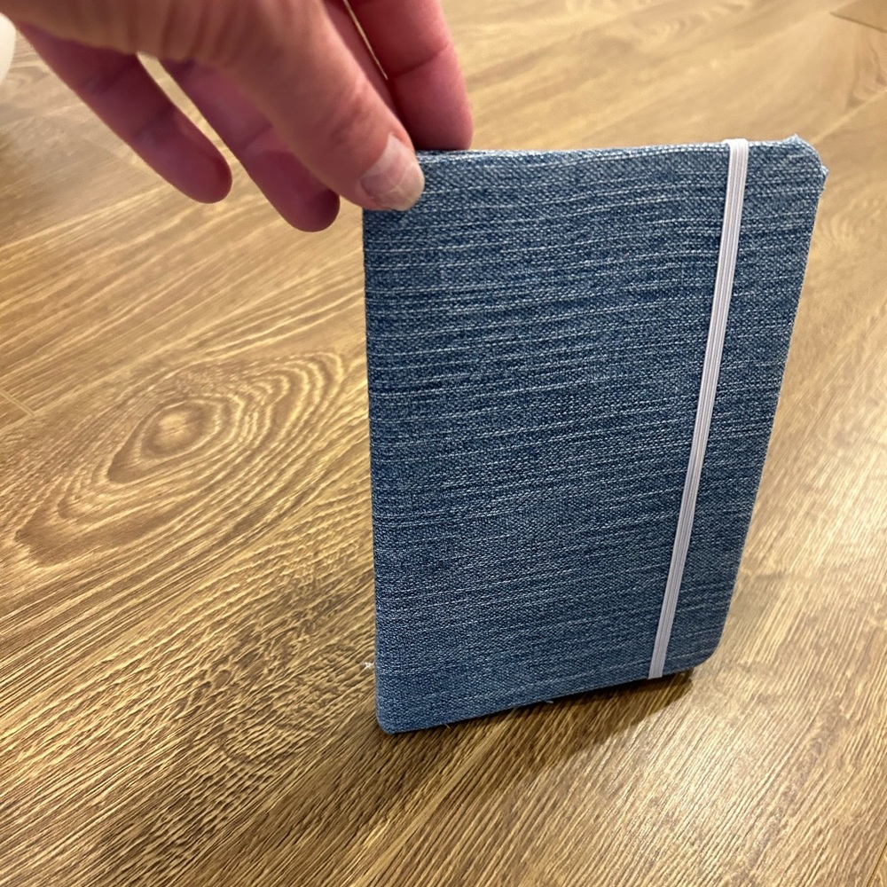 Custom Junk Journal - Denim Cover